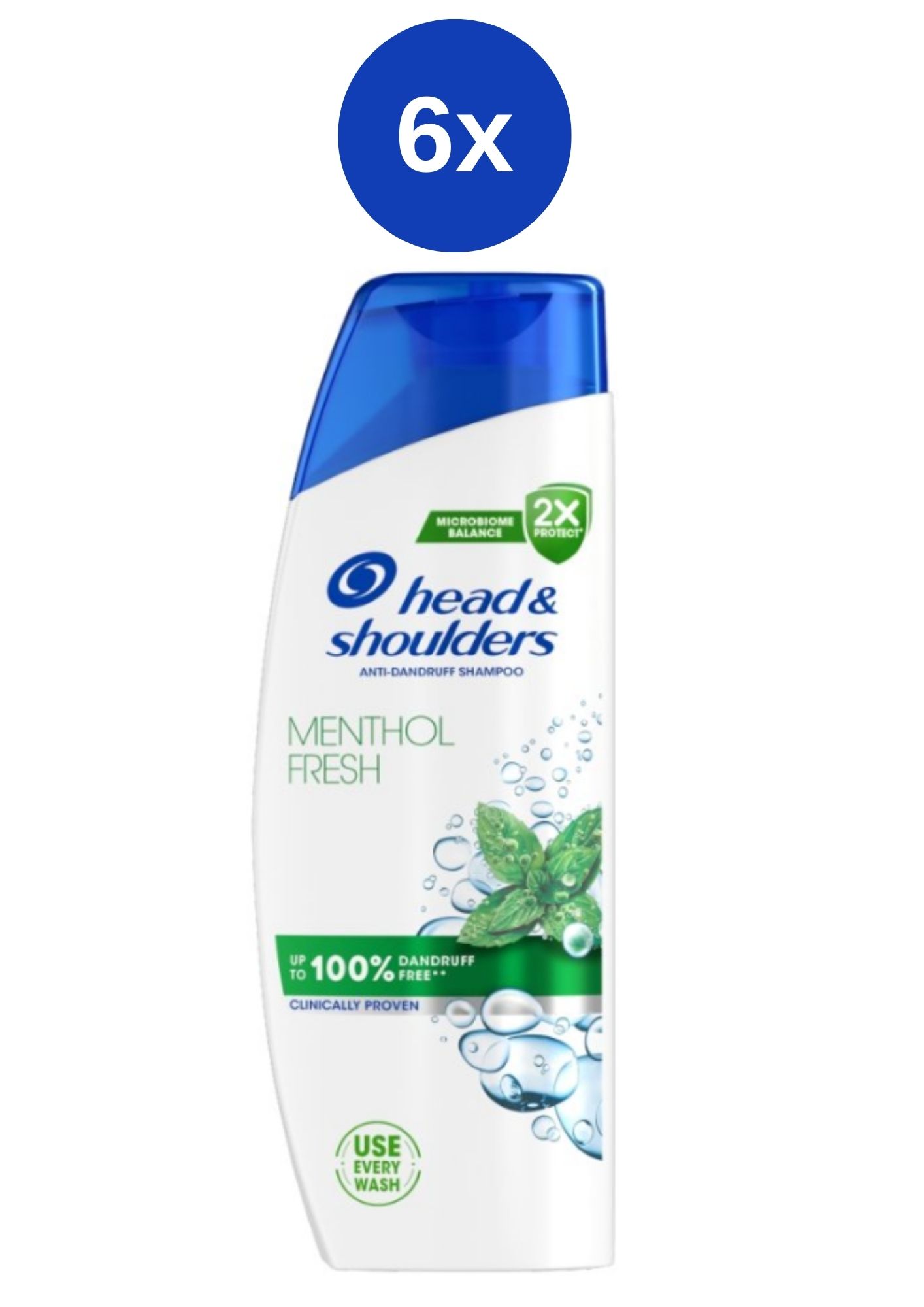 Șampon mentolat H&S 6x400ml