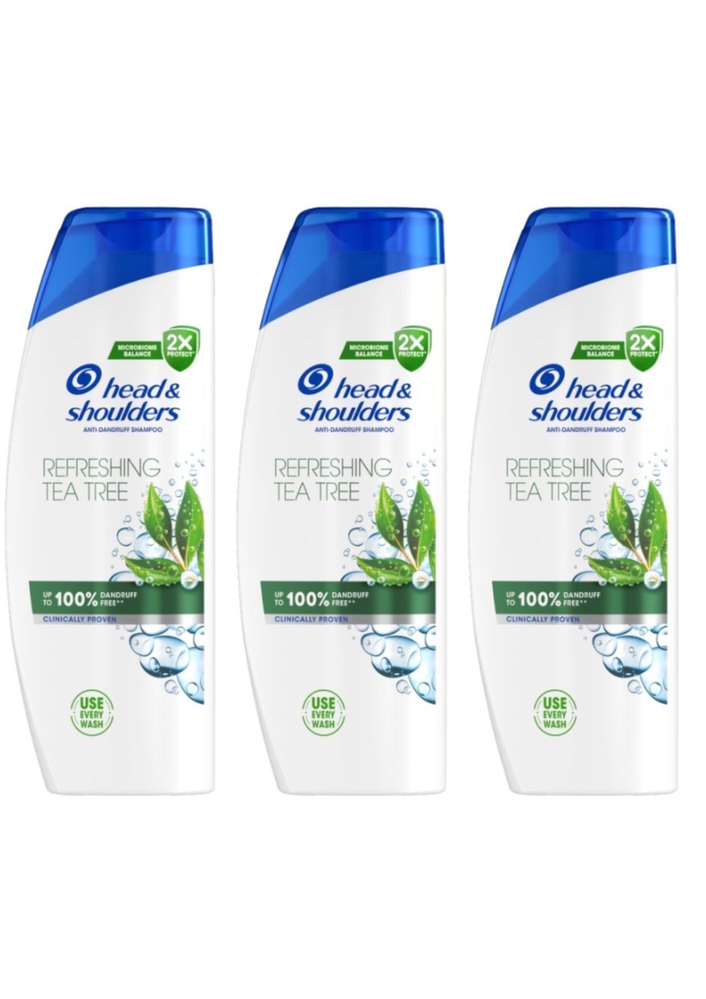 Șampon cu arbore de ceai H&S 3x400ml