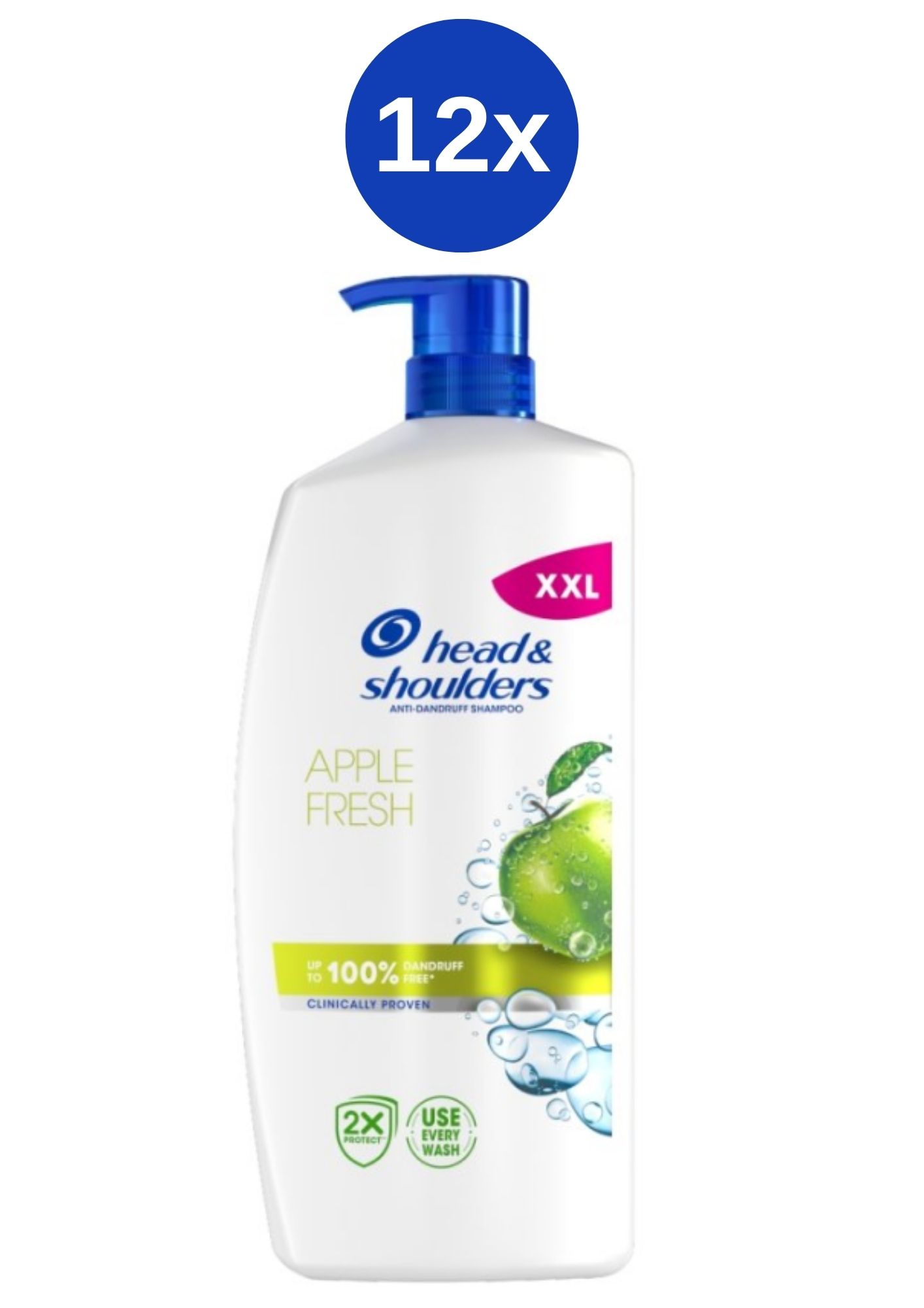 Șampon H&S cu aromă de măr 12x800ml