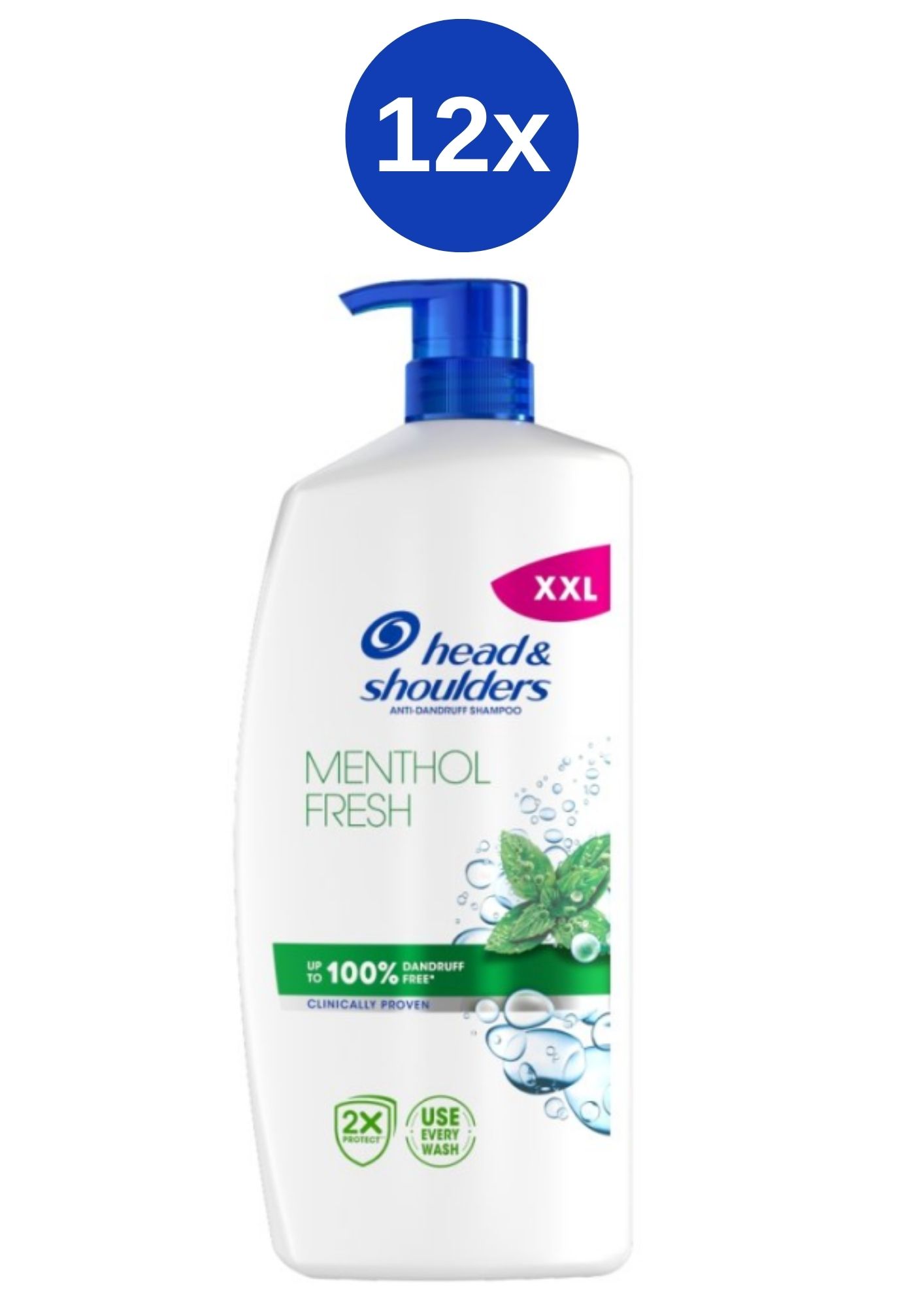 Șampon H&S 12x800ml Mentol