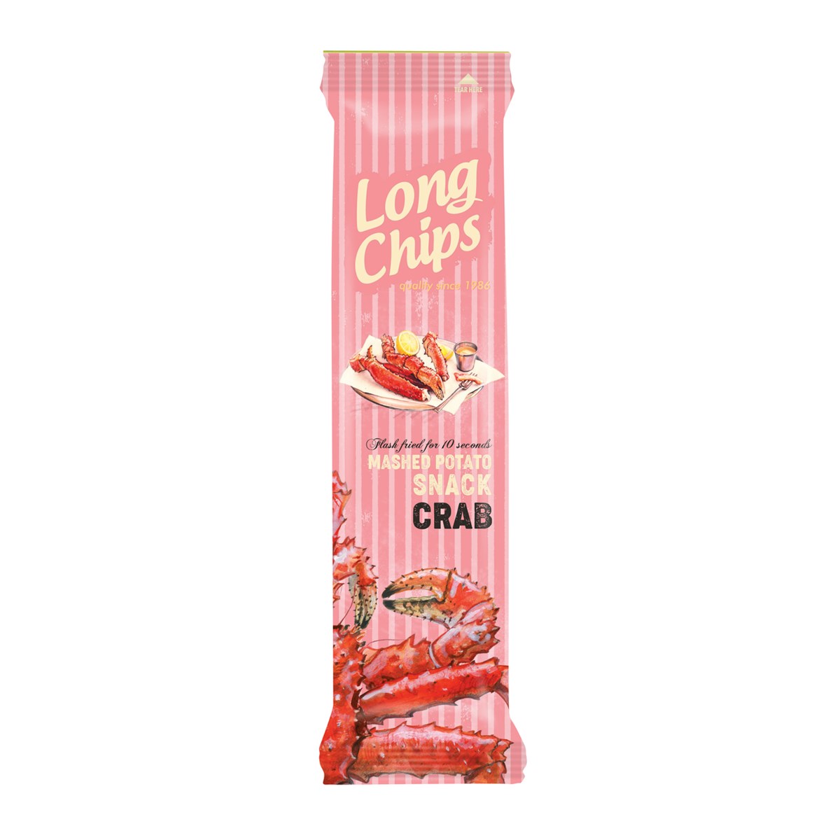 Chipsuri lungi de crab Snack 75 g