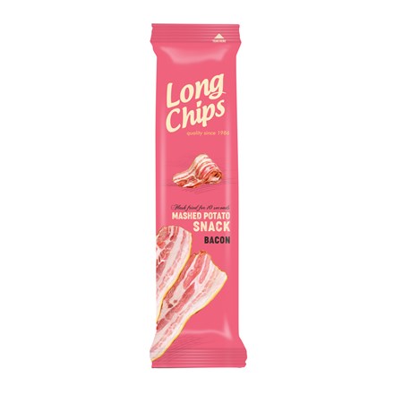 Chipsuri lungi cu bacon Snack 75 g