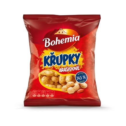 Chipsuri cu arahide Bohemia 39 x 50 g