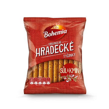 Bohemia Hradec Králové sticks sare de chimen 27 x 90 g