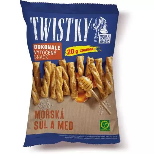 Miere cu sare de mare TWISTKY 180 g