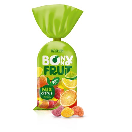 Amestec de citrice cu bomboane ROSHEN 200 g