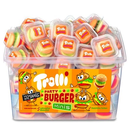 Trolli Mini Burger 60 x 10 g