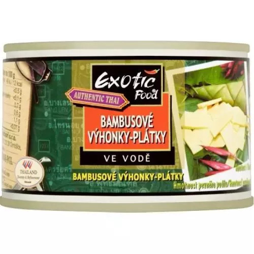 Felii de muguri de bambus Exotic Food 227 g