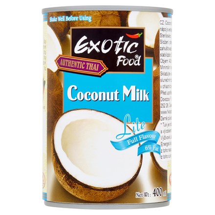 Băutură Exotic Food cu nucă de cocos Lite 400 ml