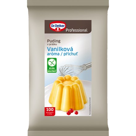 Budincă fără gluten Dr. Oetker cu aromă de vanilie 1 kg