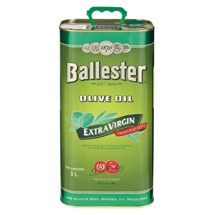 Ulei de măsline extravirgin BALLESTER, cutie de 5 l