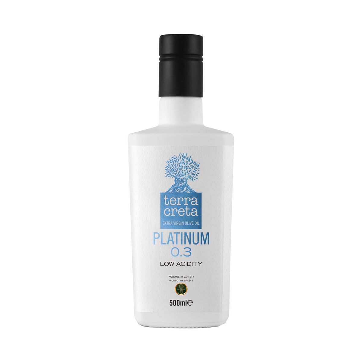 Terra Creta Ulei de măsline Extra Virgin Platinum 0.3% 500 ml