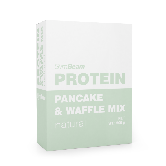 Clătite proteice Mix pentru clătite și vafe 500 g - GymBeam