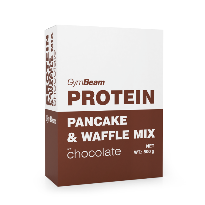Clătite proteice Mix pentru clătite și vafe 500 g - GymBeam