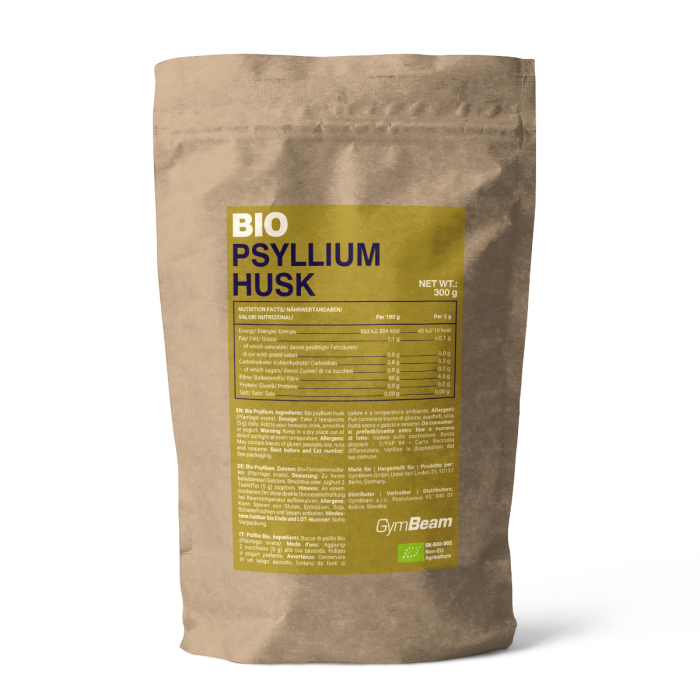 Psyllium ORGANIC - GymBeam, 300 g