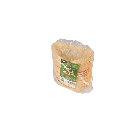 FINGERFOOD Papstar Barcă din lemn 14 x 8,2 cm 50 buc