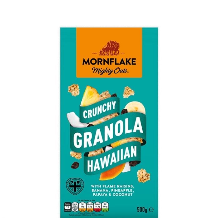 Granola crocantă Hawaiiană 500 g - Mornflake