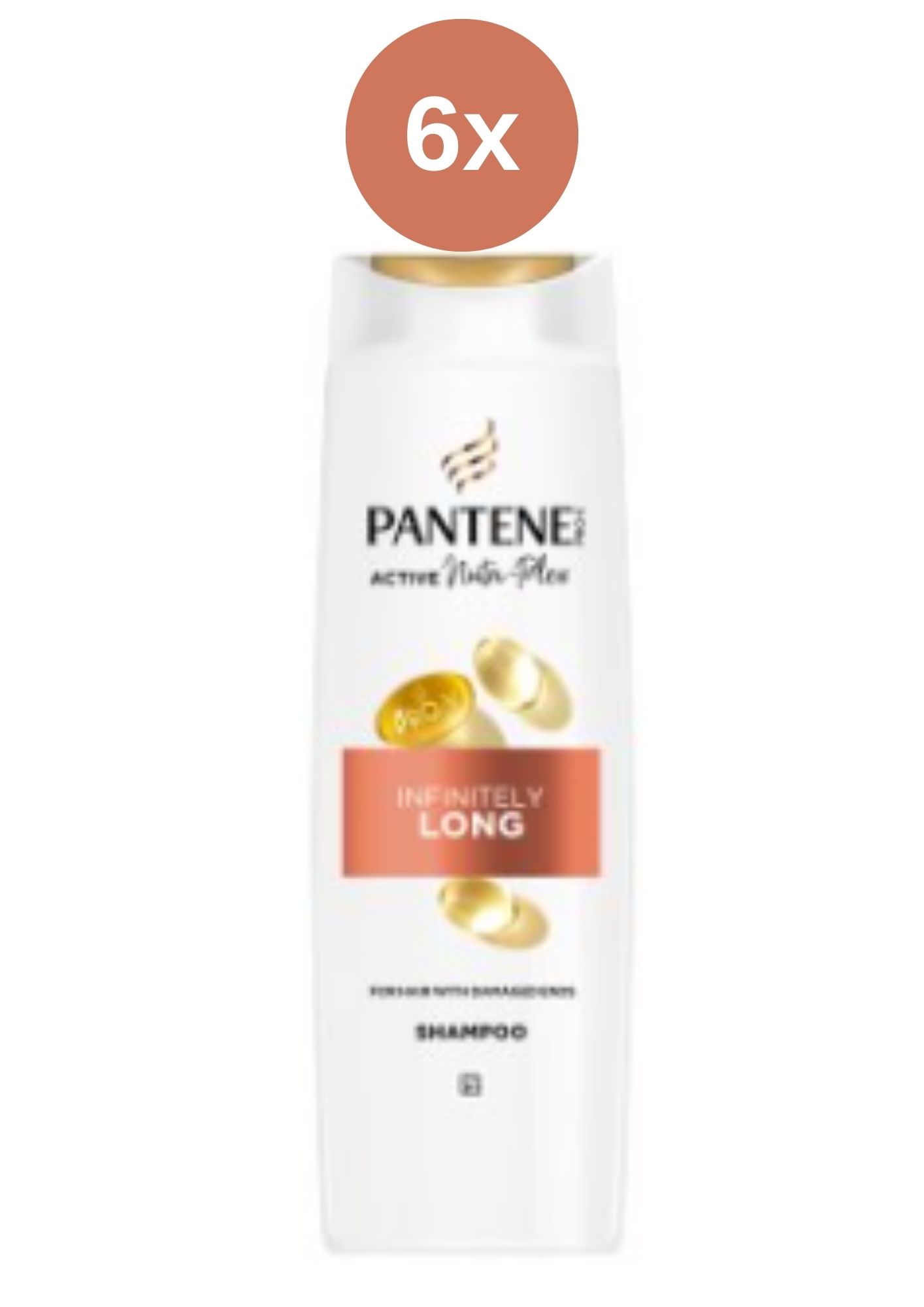 Șampon Pantene 6x400ml Infinity Long