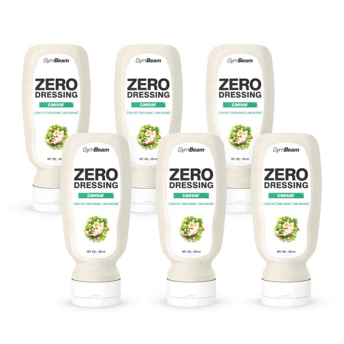 ZERO DRESSING Caesar - GymBeam 6x320ml