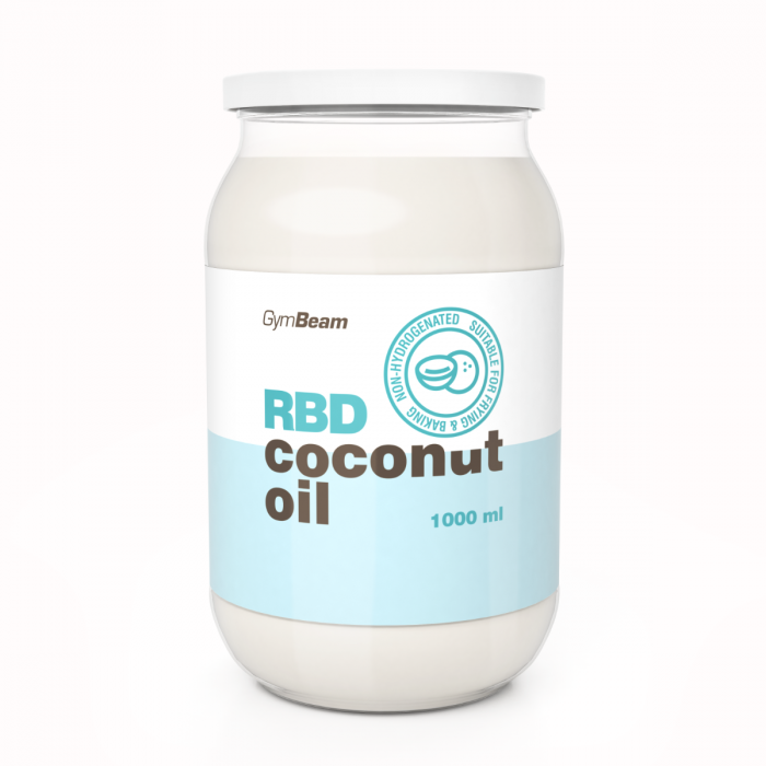 Ulei de cocos RBD - GymBeam 1000 ml
