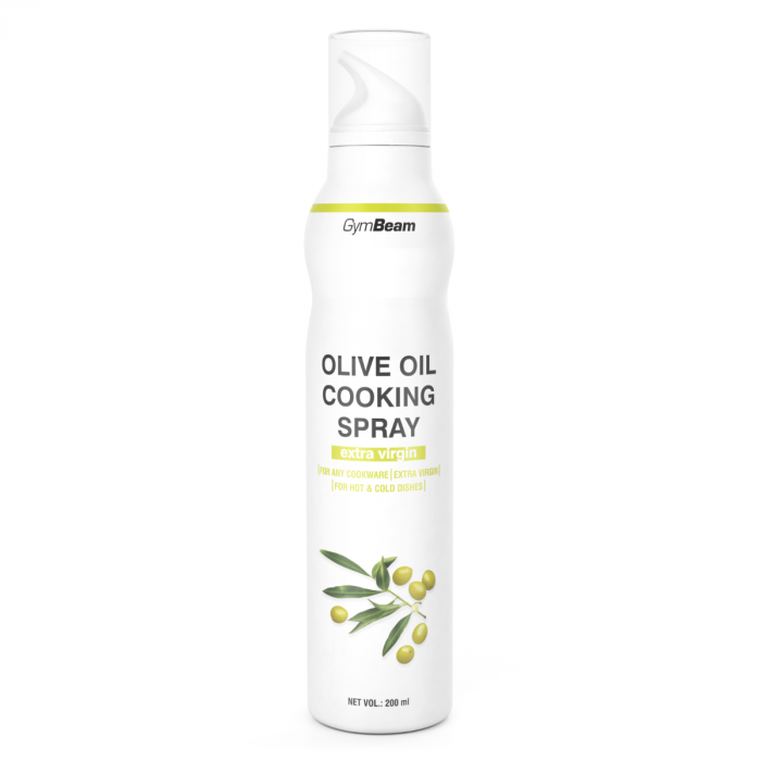Ulei de măsline extravirgin în spray - GymBeam 200 ml