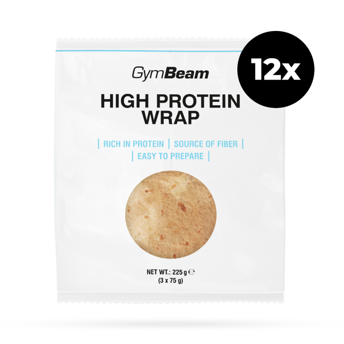 Lipie bogată în proteine - GymBeam 12x225 g