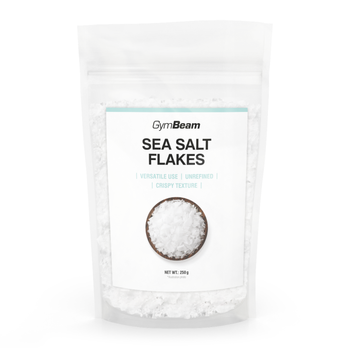 Sare de mare în fulgi - GymBeam 250 g