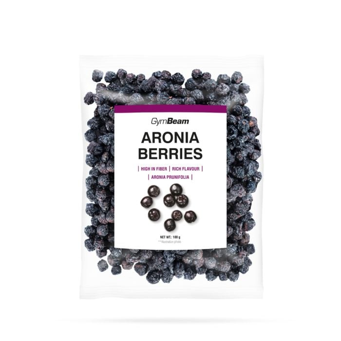 Fructe de pădure Aronia - GymBeam 100 g