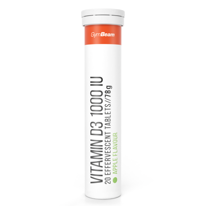 Vitamina D3 1000 UI efervescent - GymBeam