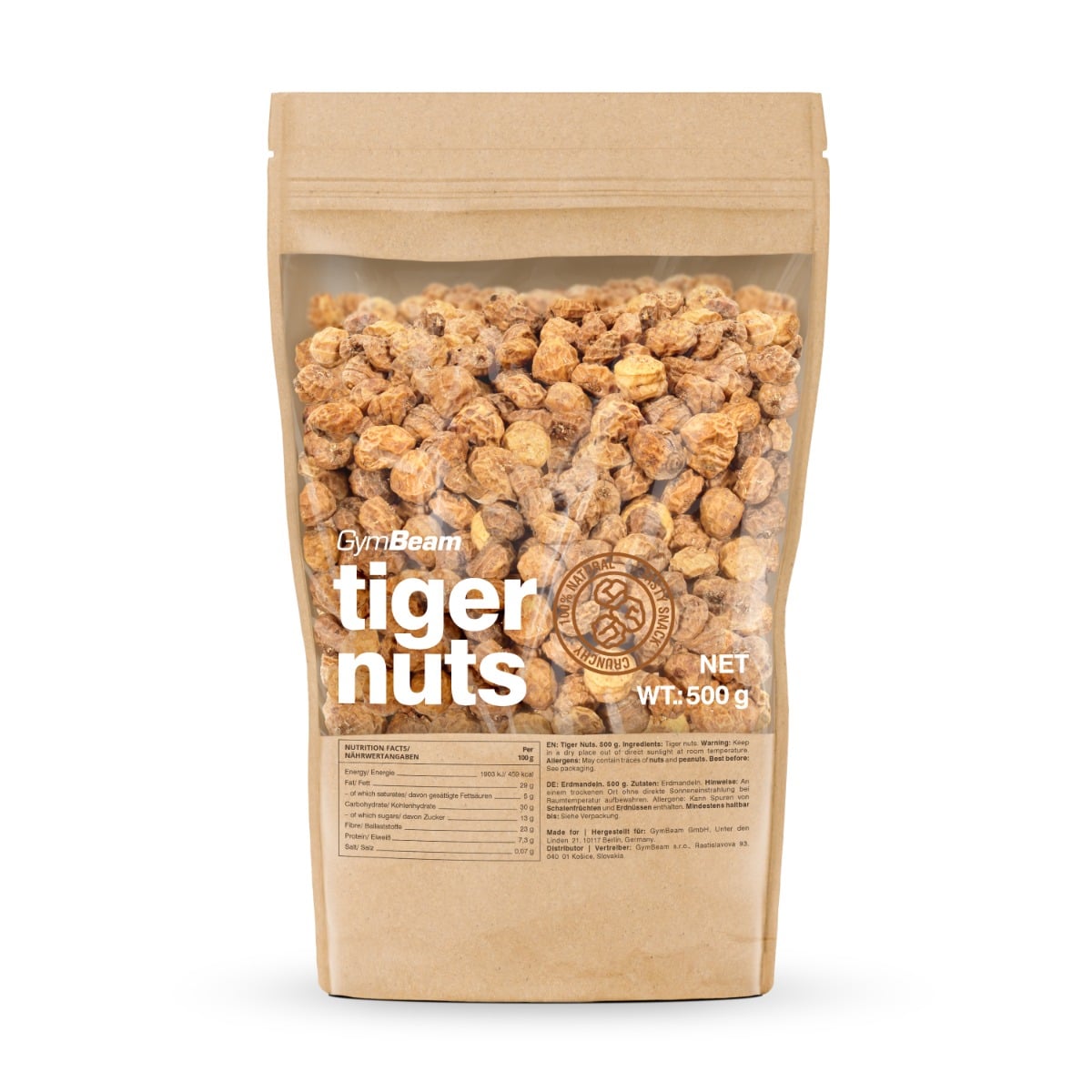 Nuci tigru - GymBeam 500g