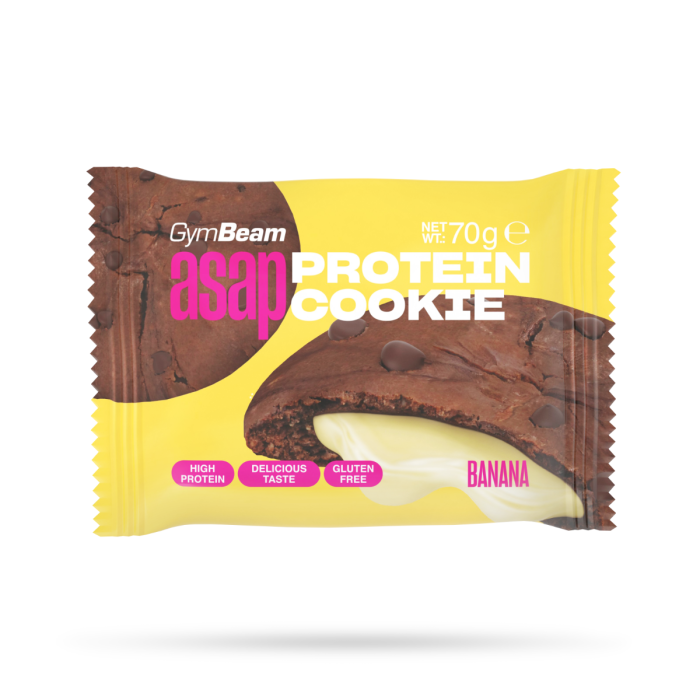 ASAP Biscuiți Proteici cu Banane 70g - GymBeam