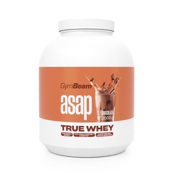 ASAP Ciocolată True Whey 2000g - GymBeam