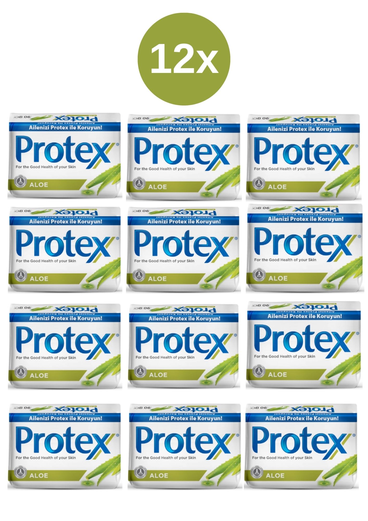Săpun Protex cu aloe vera 12x90 g.