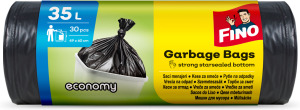 Saci de gunoi FINO Economy 35 l / 30 buc