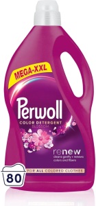 Gel de spălat Perwoll Mega Renew Blossom 80 spălări, 4 L