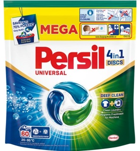 Capsule de spălat universale Persil Deep Clean 4 în 1, 60 buc.