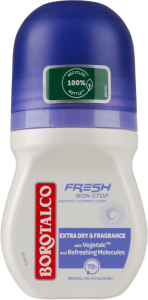 Deodorant roll-on Borotalco cu flori acvatice proaspete, 50 ml