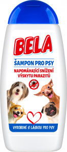 Șampon Bela pentru câini care ajută la reducerea incidenței paraziților, 230 ml