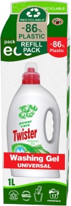 Gel de spălare universal Twister 17 doze, 1 L