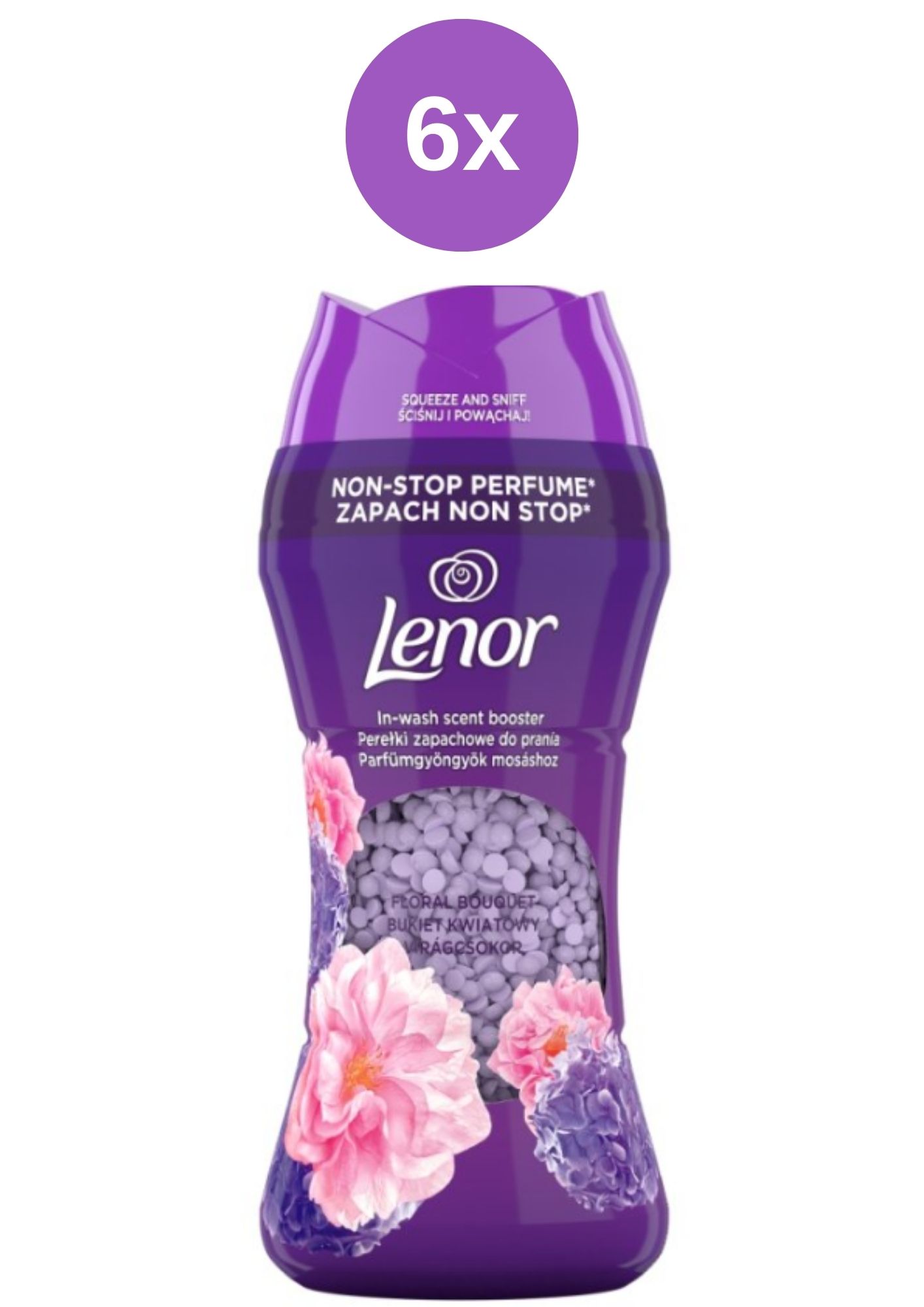 Mărgele Lenor Floare de Ametist 6x195g/15PD