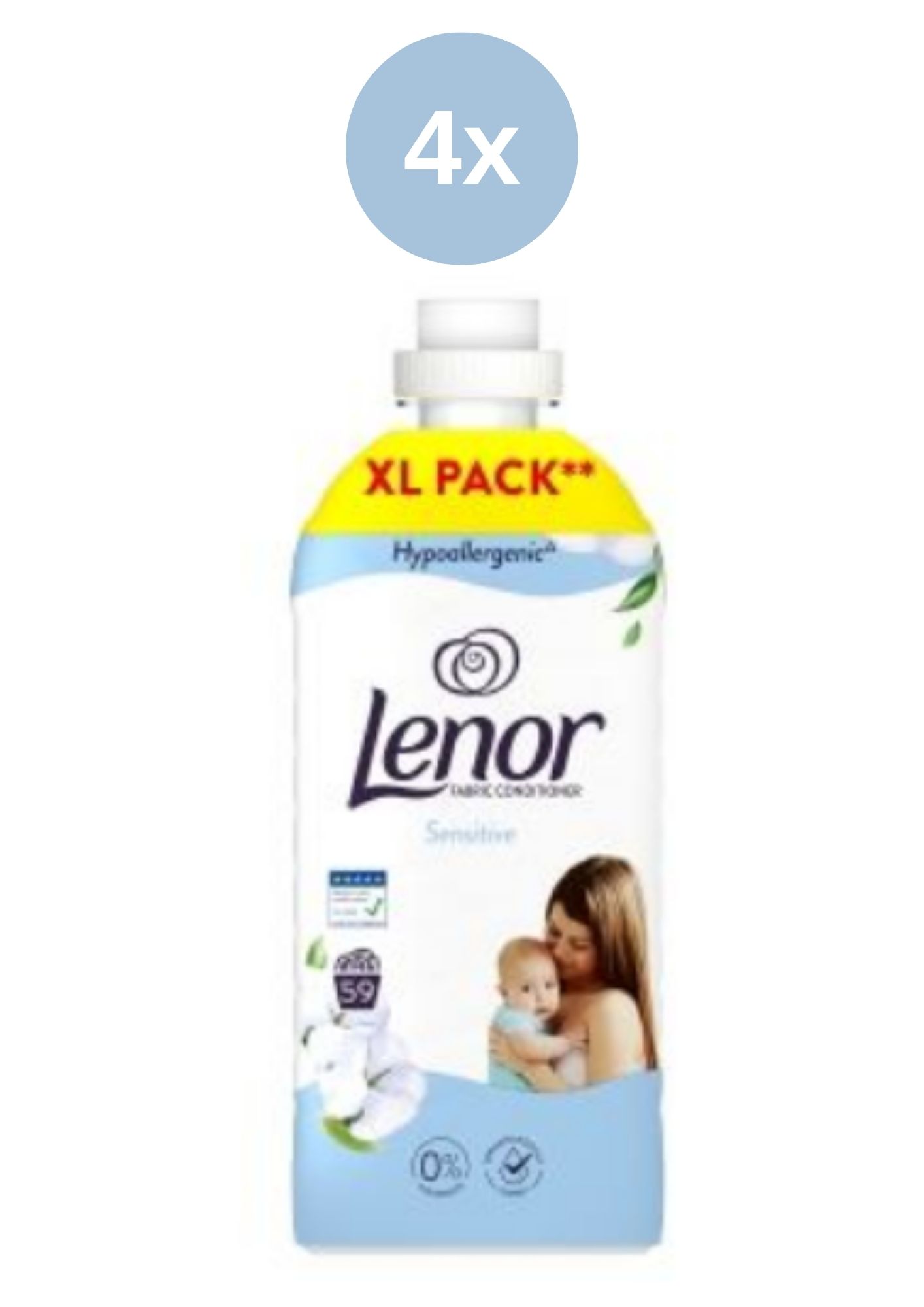Lenor avi 59PD Sensitive 4x1239ml