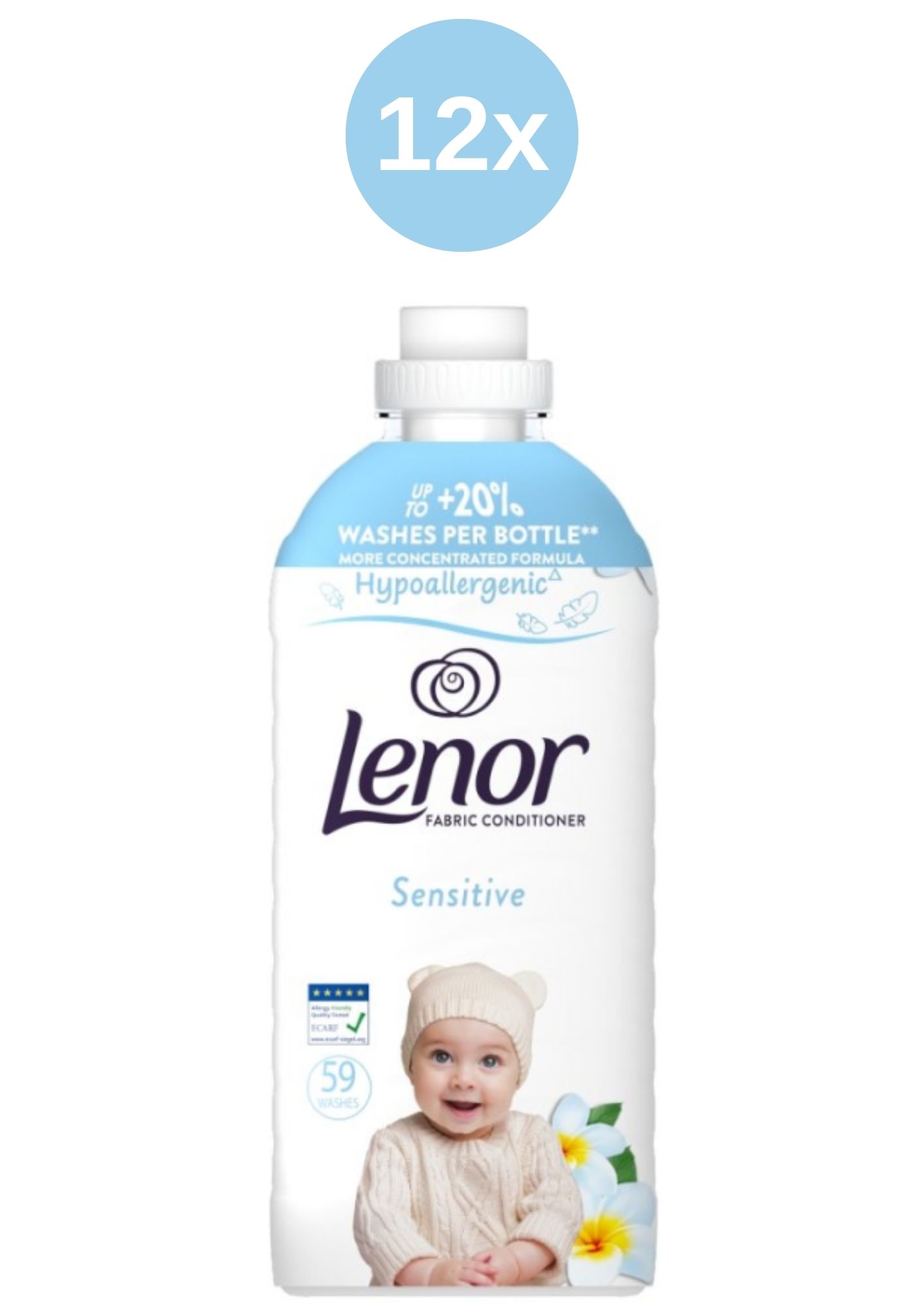 Lenor avi 59PD Sensitive 12x1239ml