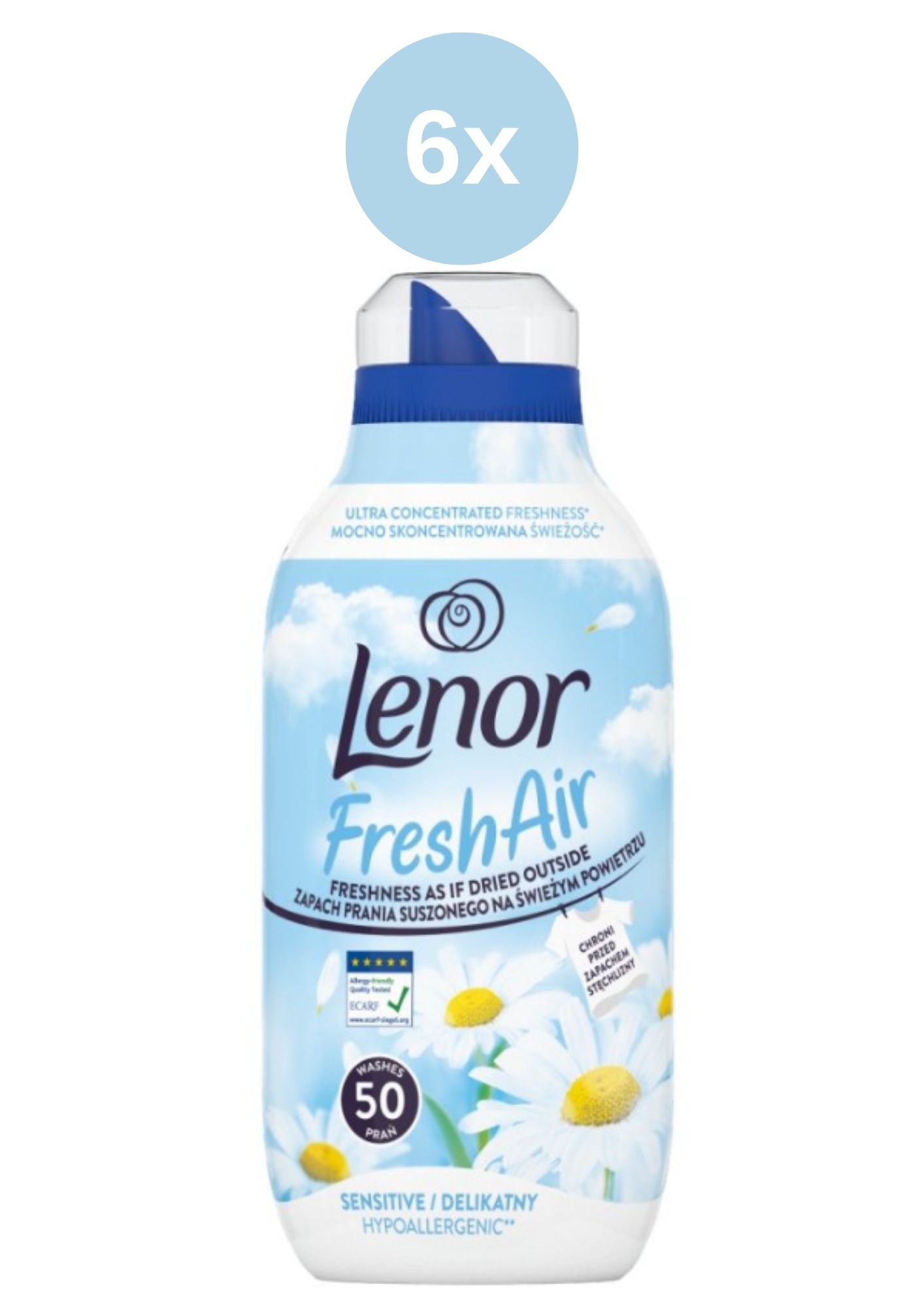 Balsam de rufe Lenor Fresh Sensitive 6x700ml/50PD