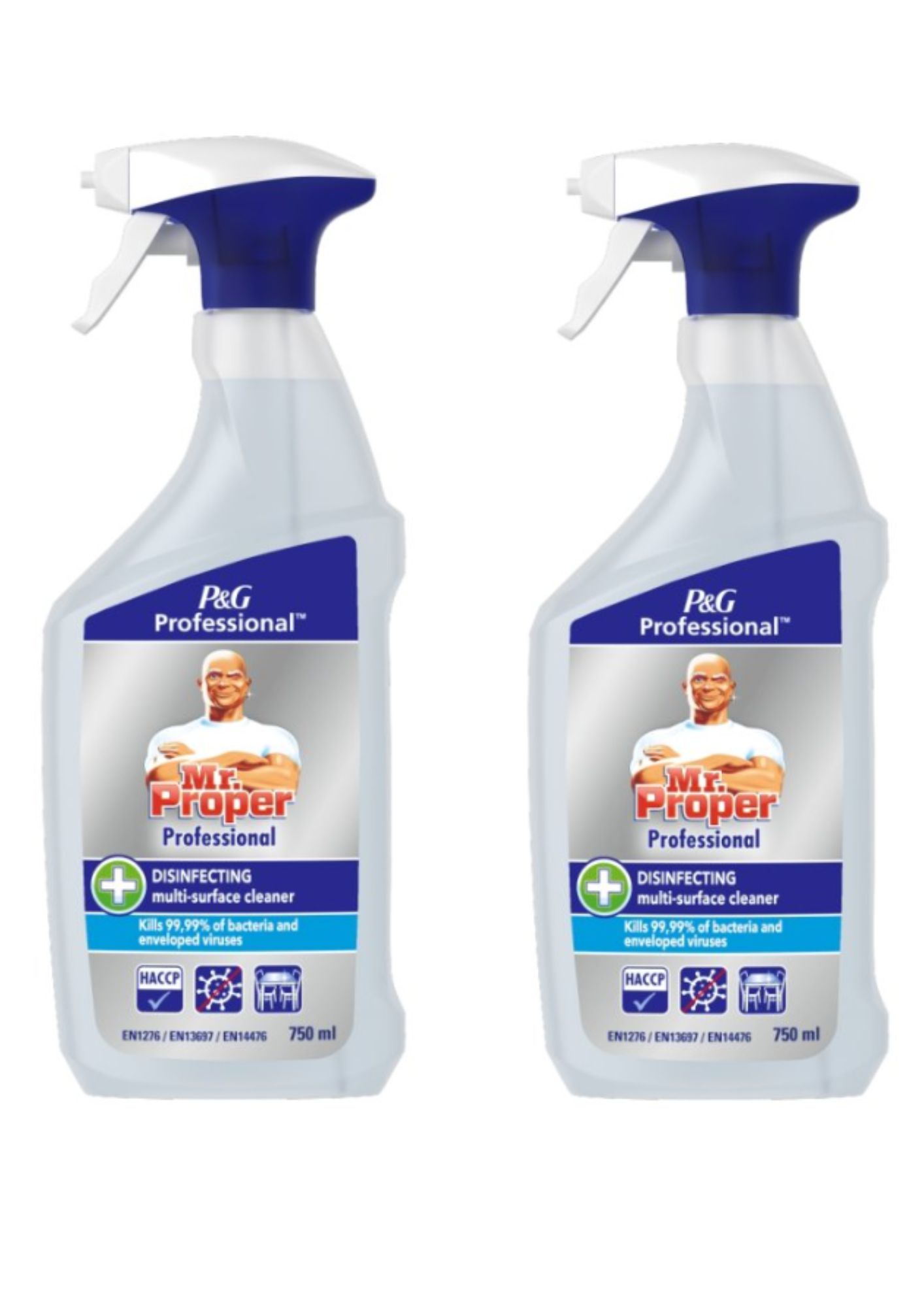 Detergent multifuncțional Mr.Proper PROF 2x750ml MR
