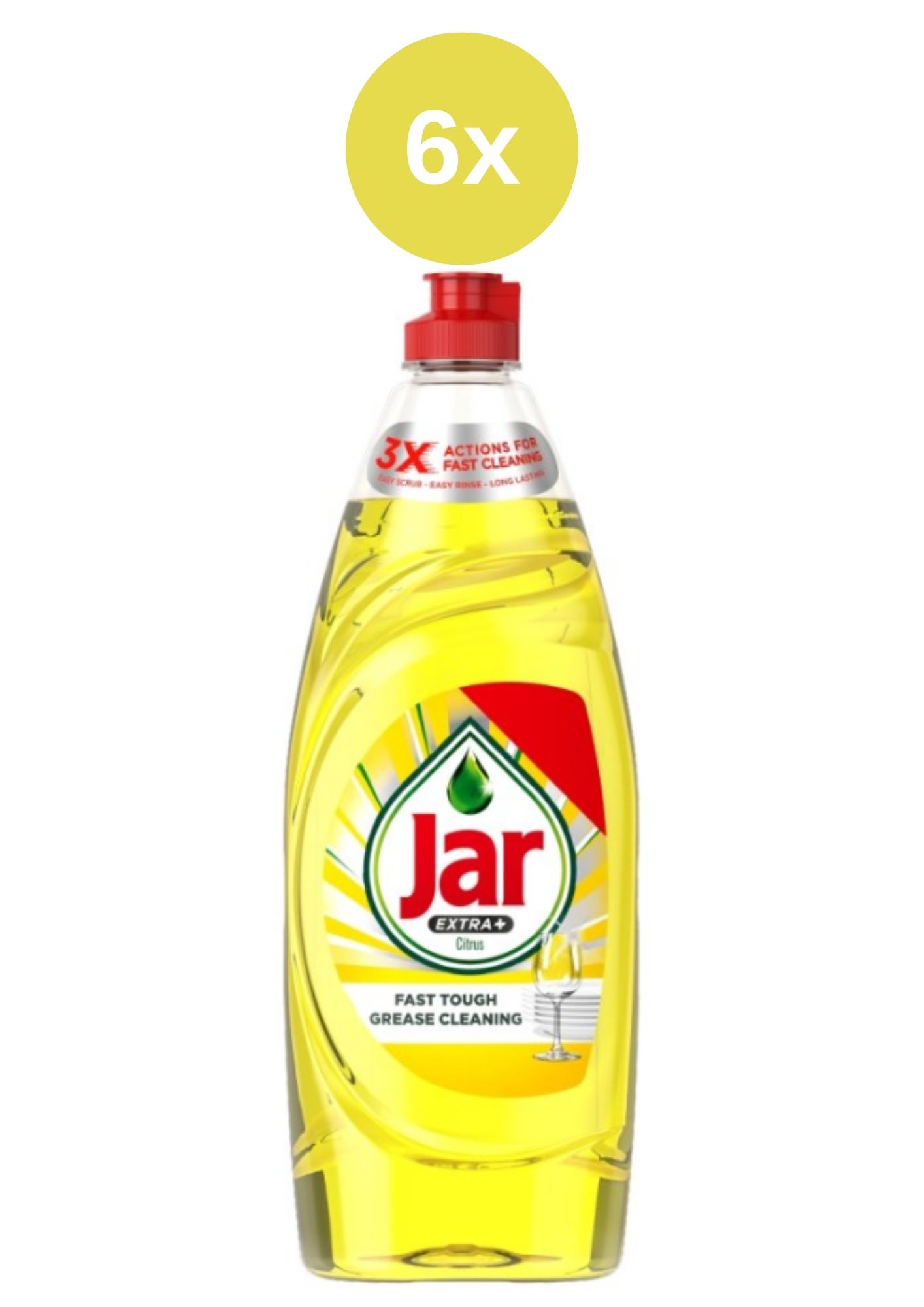 Detergent de vase Extra Citrus la borcan 6x900ml