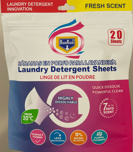 Hârtii de rufe cu parfum proaspăt