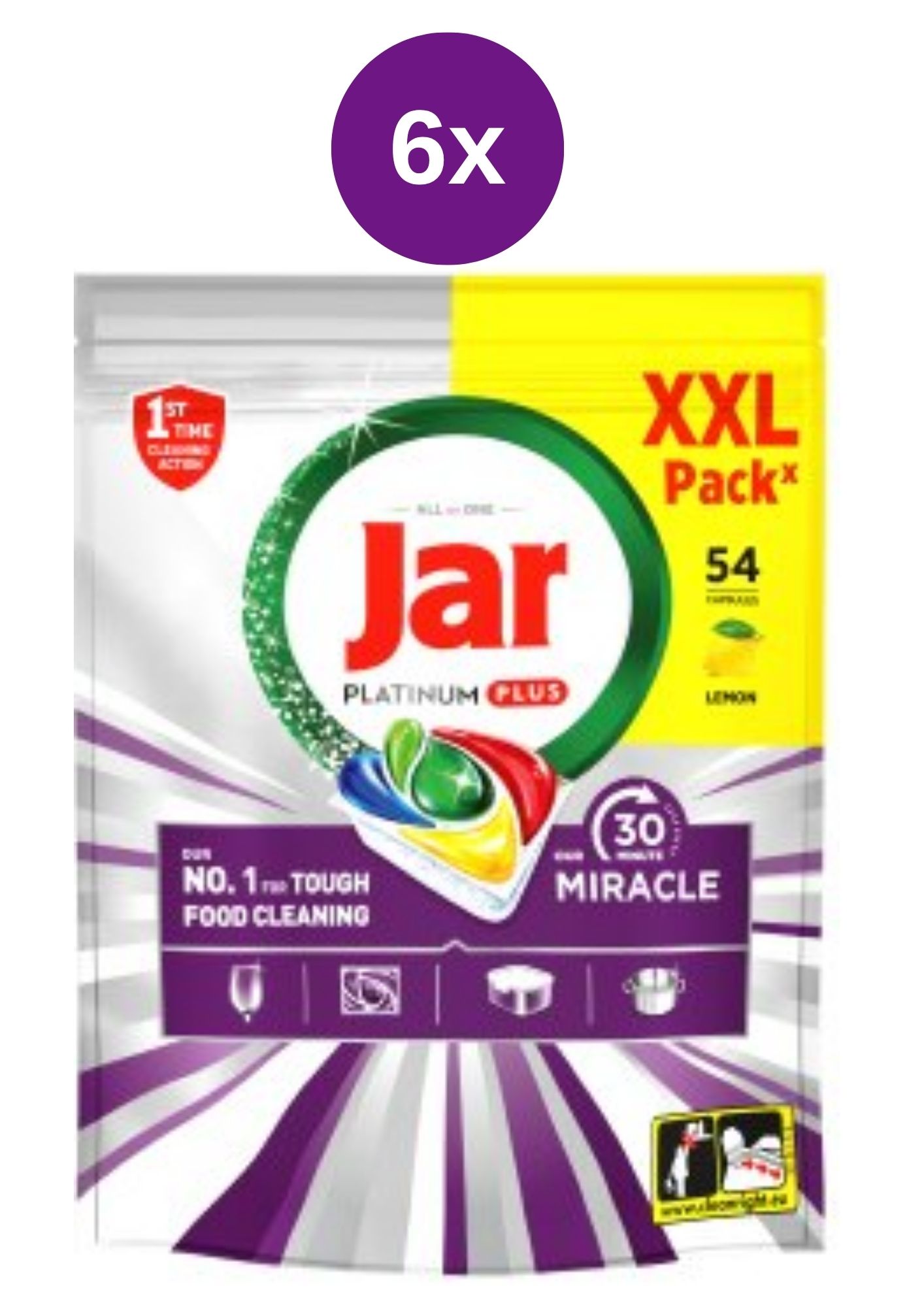 Borcan comprimate 6x (54 buc/pachet) PlatPlus Miracle XXL