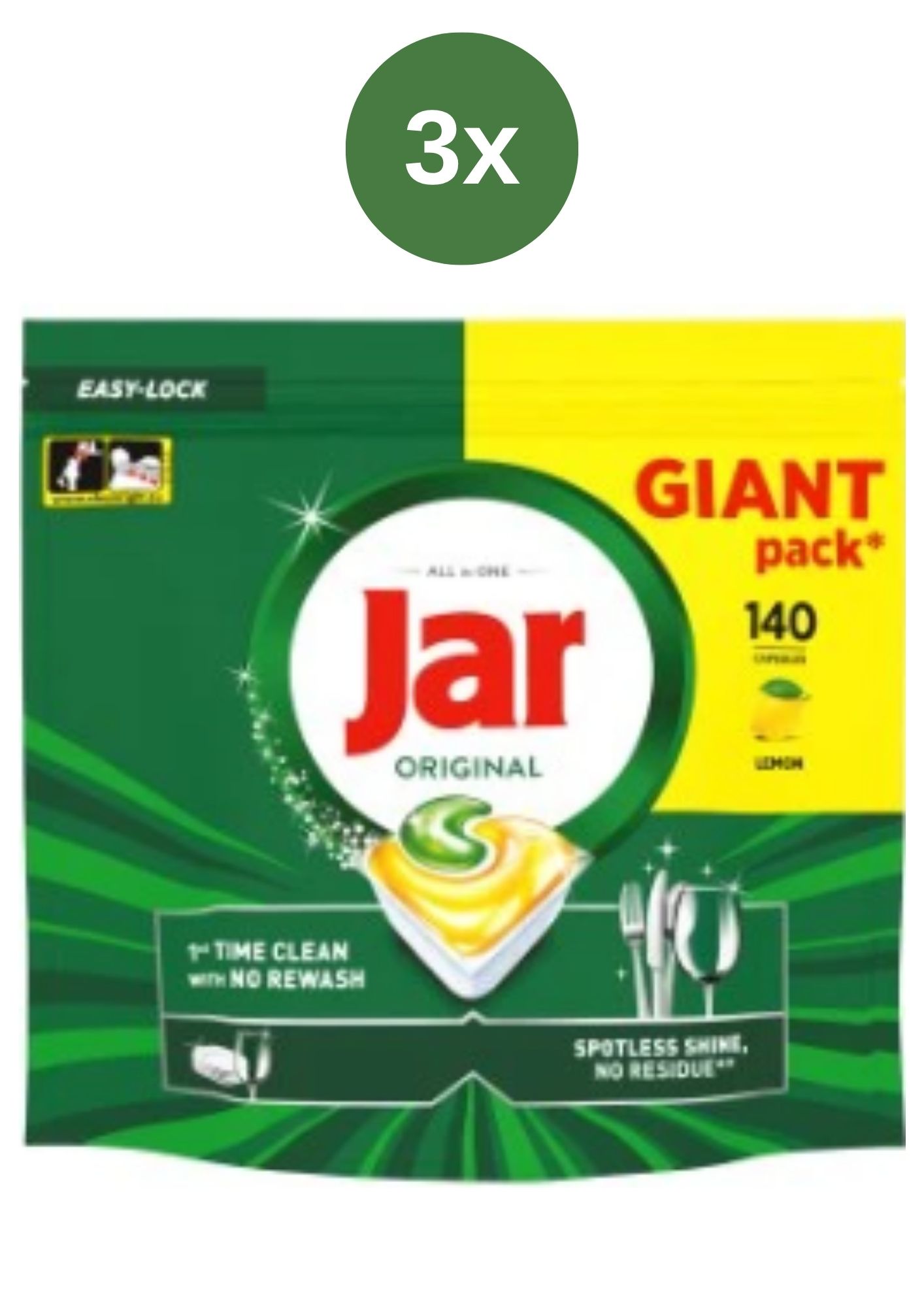 Borcan tabletă 3x (140/pachet) AiO Original GIANT