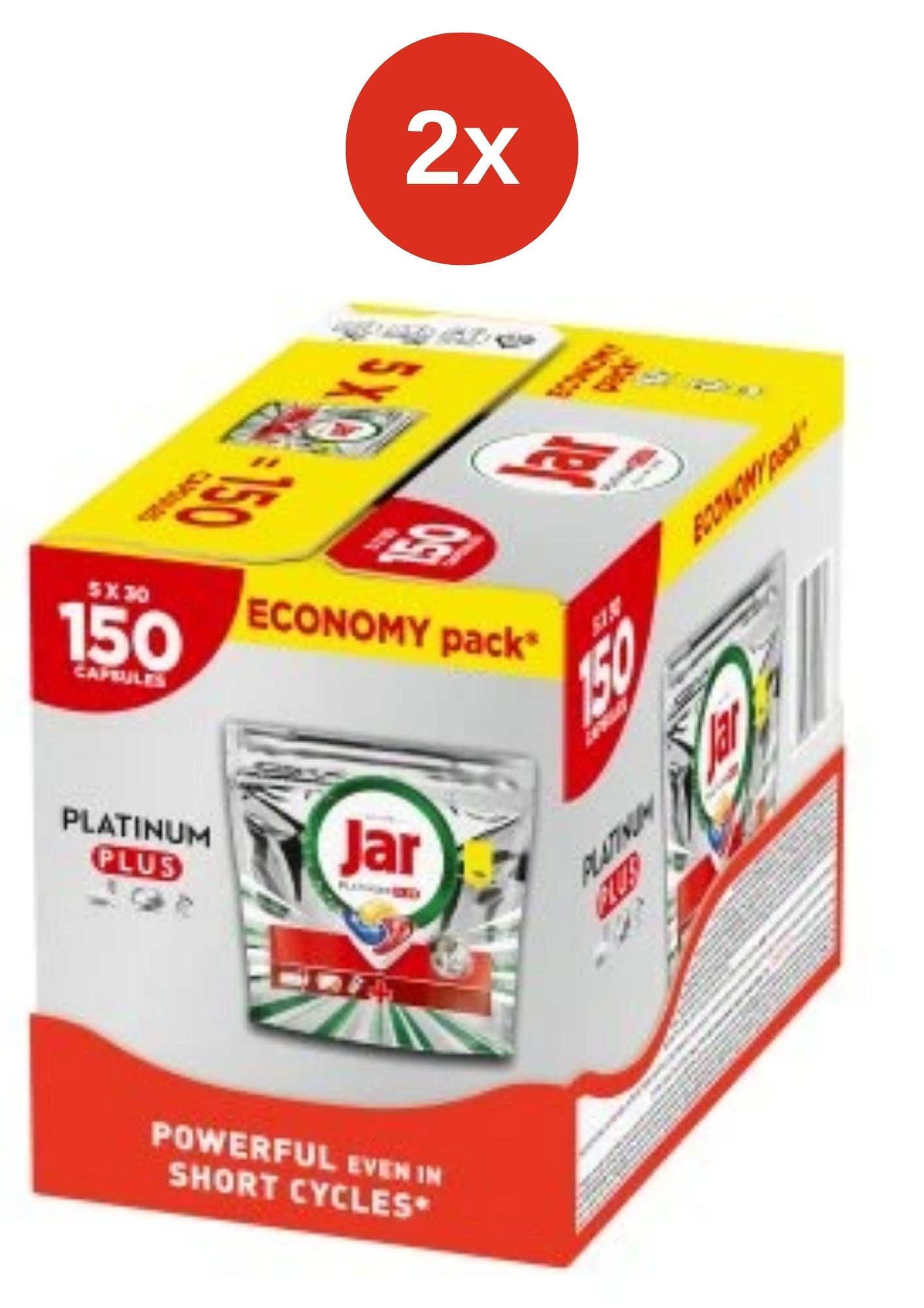 Borcan cu tablă 2x (5x30 buc/cutie) PlatPlus ECON