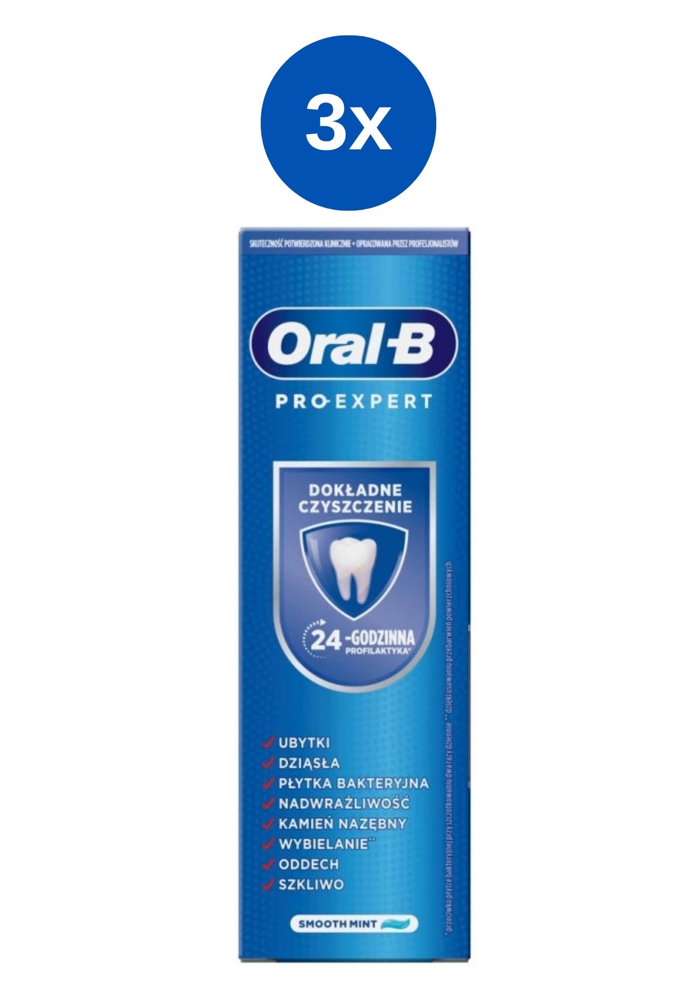 Pastă de dinți Oral-B Pro Expert Deep Clean 3x75ml